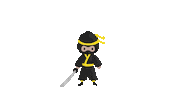 Ninja Sticker by ATP Science