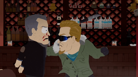 fight strangle GIF by South Park 