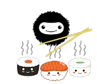 Sale Sushi Sticker by Slevici