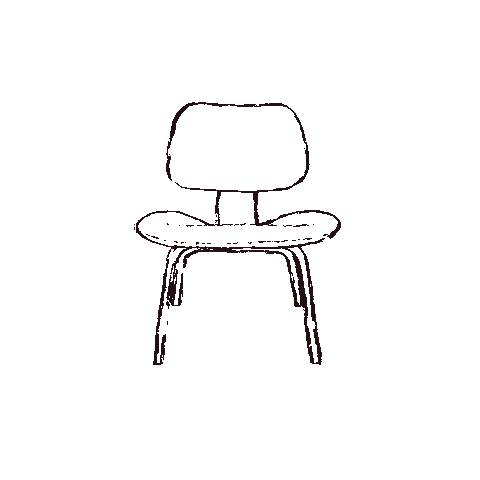 nafifan giphyupload psychedelic chair furniture Sticker