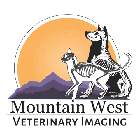 Mountain West Sticker by Mountain West Veterinary Imaging