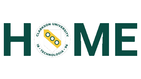 Golden Knights Home Sticker by Clarkson University