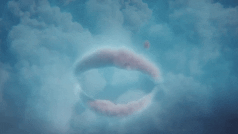 Lips Clouds GIF by zoommer