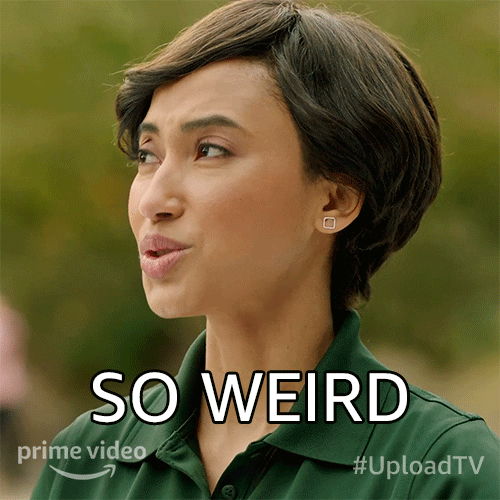 Andy Allo Reaction GIF by Amazon Prime Video