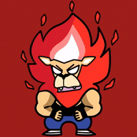 Angry Fire GIF by Loaded Lions