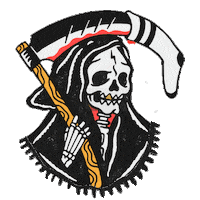 Black Friday Skull Sticker by American Socks