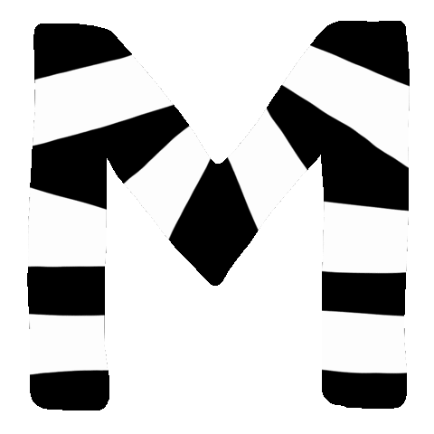M Alphabet Sticker