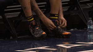 getting ready los angeles lakers GIF by NBA