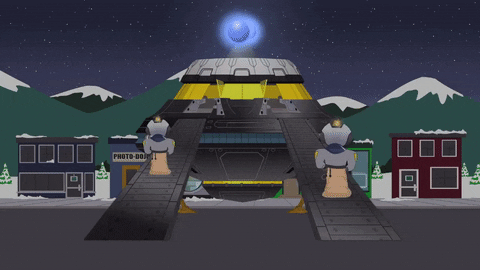 police aliens GIF by South Park 