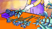 Happy Illustration GIF by Flocksy