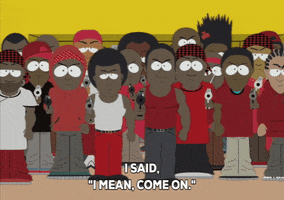 accepting come on GIF by South Park 