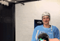 Happy Rock On GIF by NHL