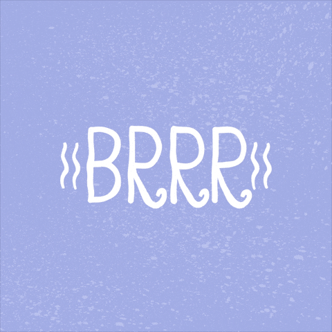 Freezing Winter Storm GIF by Jessica Lau