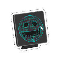 Computer Smile Sticker by Fabmobil