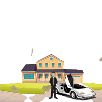 Real Estate Money Sticker by Quezada Realty Inc
