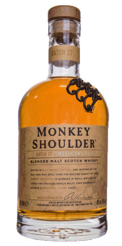 Cocktail Bottle Sticker by Monkey Shoulder
