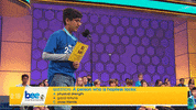 Spelling Bee Wow GIF by Scripps National Spelling Bee