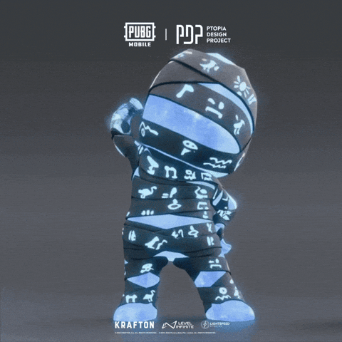 Battle Royale Mummy GIF by Official PUBG MOBILE