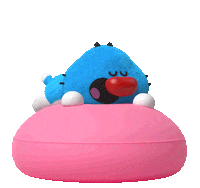 OggyOggy_Official cat cartoon sleep sleepy Sticker