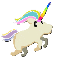 Pixel Rainbow Sticker