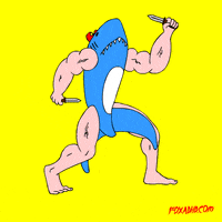 fox stabbing GIF by Animation Domination High-Def