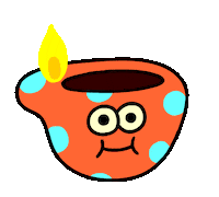 Diwali Smile Sticker by GIF Greeting Cards