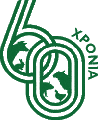 60Years Sticker by viozokat