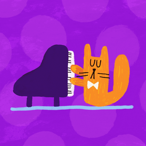 studioaka giphyupload music animation cats GIF
