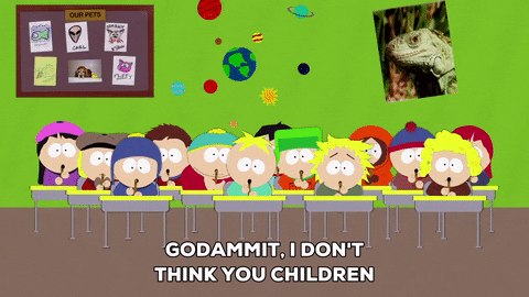 eric cartman shock GIF by South Park 