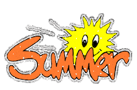 hot summer STICKER