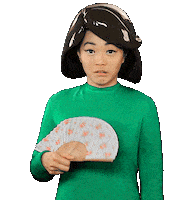 Girl Sweating Sticker