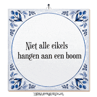 Humor Boom Sticker by Tegelspreuken.nl
