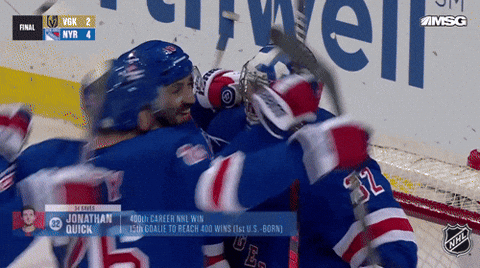 Happy New York GIF by NHL