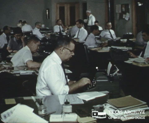 Work Vintage GIF by Texas Archive of the Moving Image