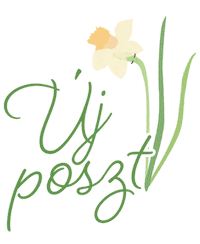 Ujposzt Sticker by poppádesign