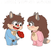 Happy I Love You Sticker