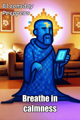 Comfort Mindfulness GIF by Bloomsday Preppers
