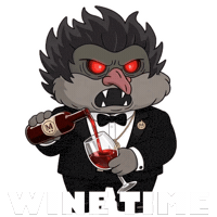 Red Wine Cheers Sticker