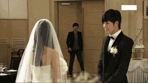 Rudyamon giphyupload love wedding married couple GIF
