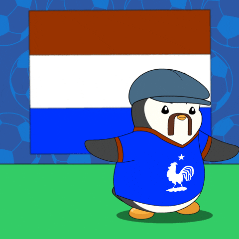 France Penguin GIF by Pudgy Penguins