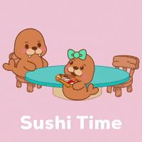 Sushi Walrus GIF by FROSTYS