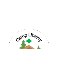 GirlScoutsEasternIAWesternIL girl scouts girl scout camp camp liberty Sticker