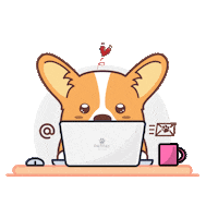 Dog Love Sticker by Patitas Box