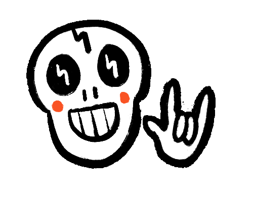 Rock On Mood Sticker by Abitan