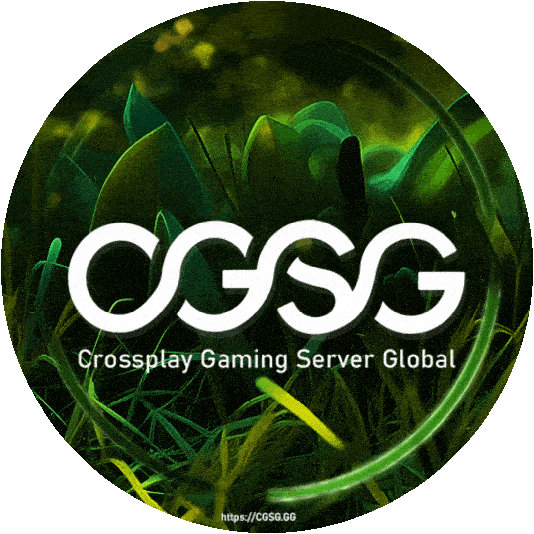 CGSG giphyupload crossplay gaming server global cgsg cgsg corp Sticker