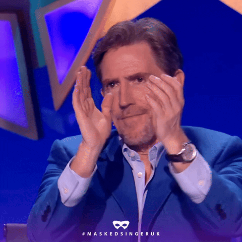 Rob Well Done GIF by The Masked Singer UK & The Masked Dancer UK