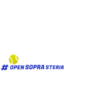 OpenSopraSteria tennis ace lyon atp Sticker