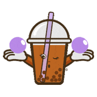 Bubble Tea Love Sticker by JOJI