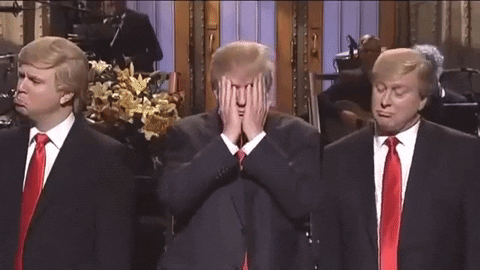 frustrated saturday night live GIF by Political Products Online