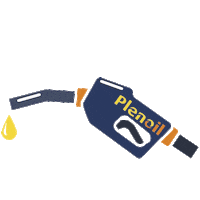 Plenoil car oil gas coche Sticker
